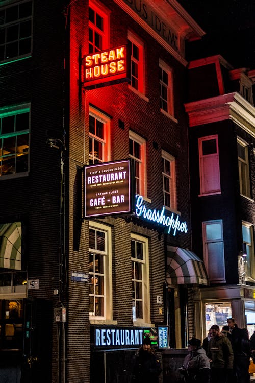 Imagine de stoc gratuită din Amsterdam, bar, clădire