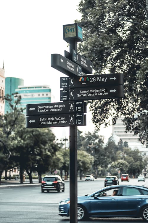 Foto d'estoc gratuïta de adreces, carrer, carrers de la ciutat