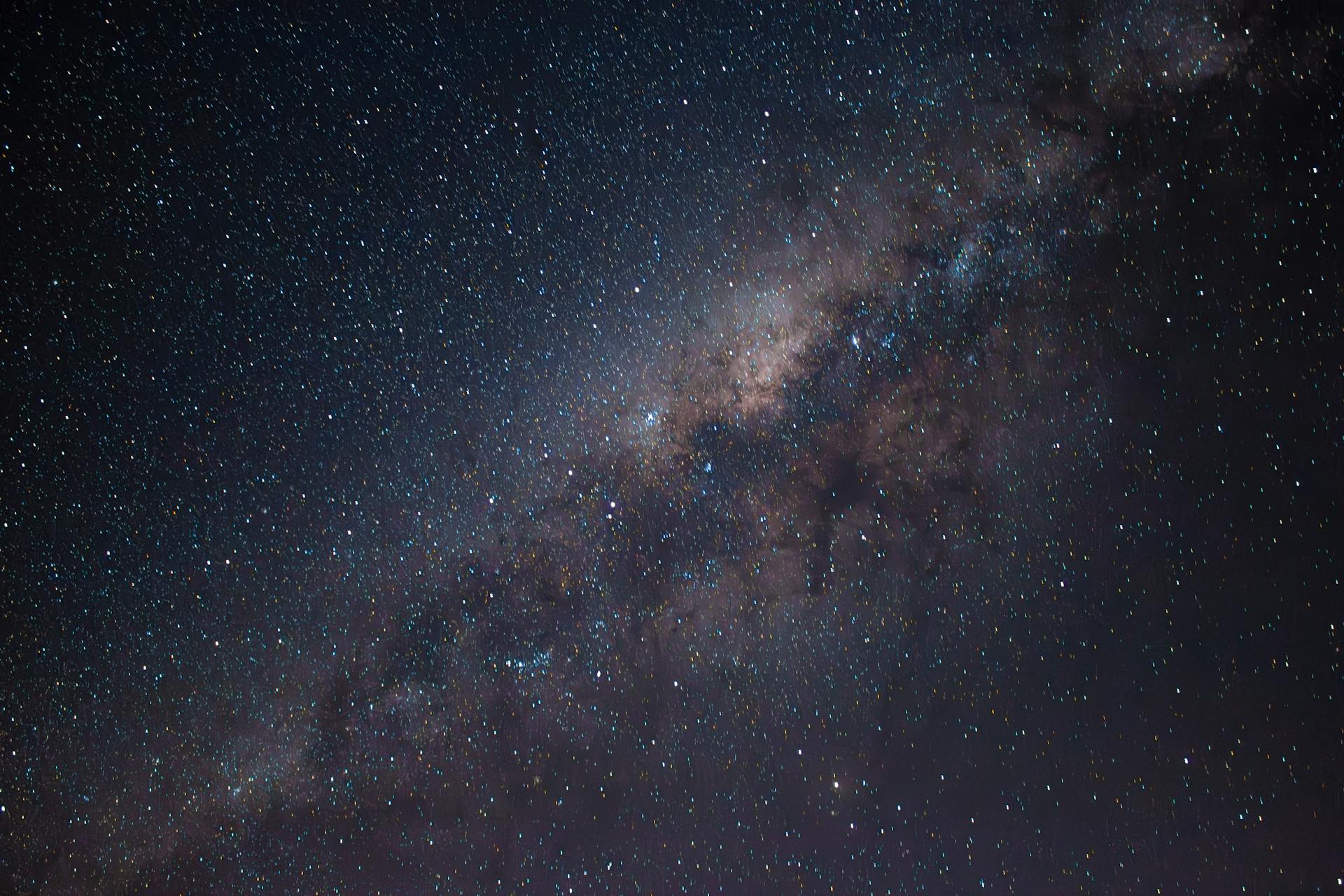 Milky Way in Starry Sky