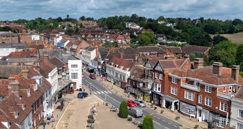 English town view