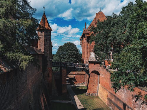中世紀, 城堡, 城鎮 的 免费素材图片