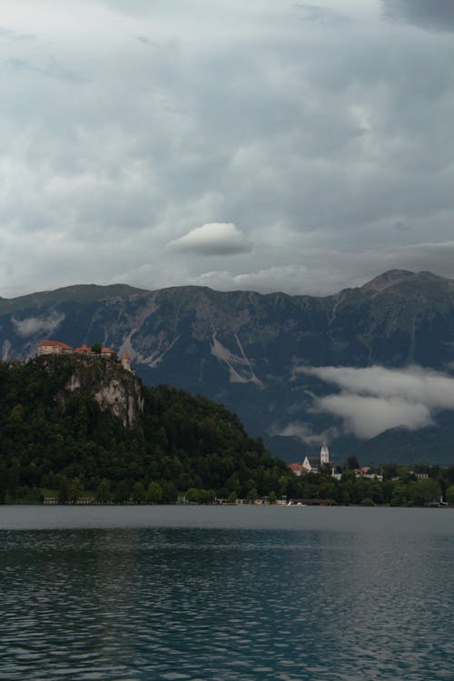 Lake and Hills behind