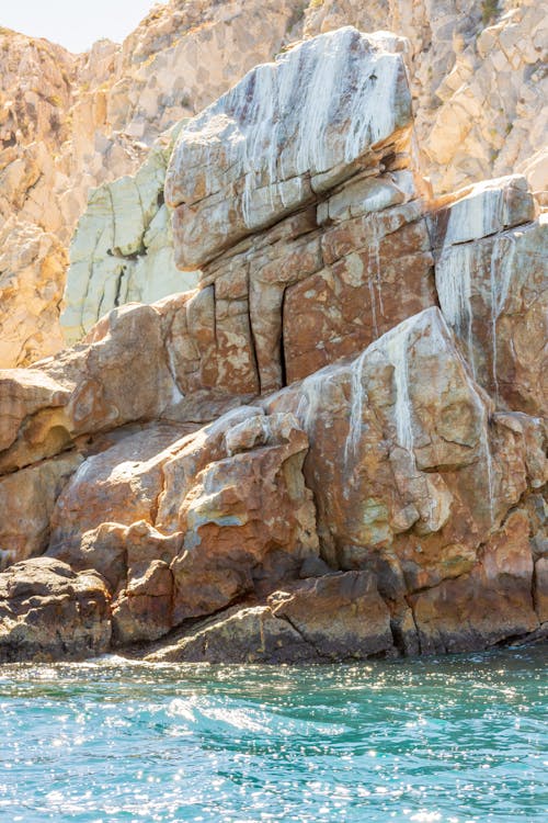 不毛, 垂直ショット, 岩の無料の写真素材