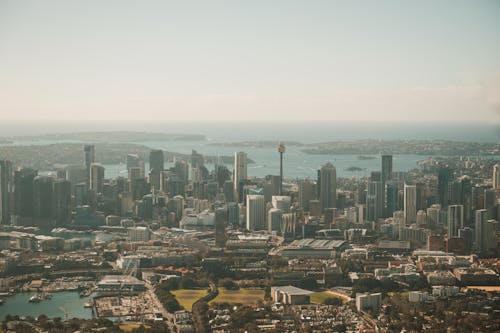 Aerial View of a Sydney, Australia 