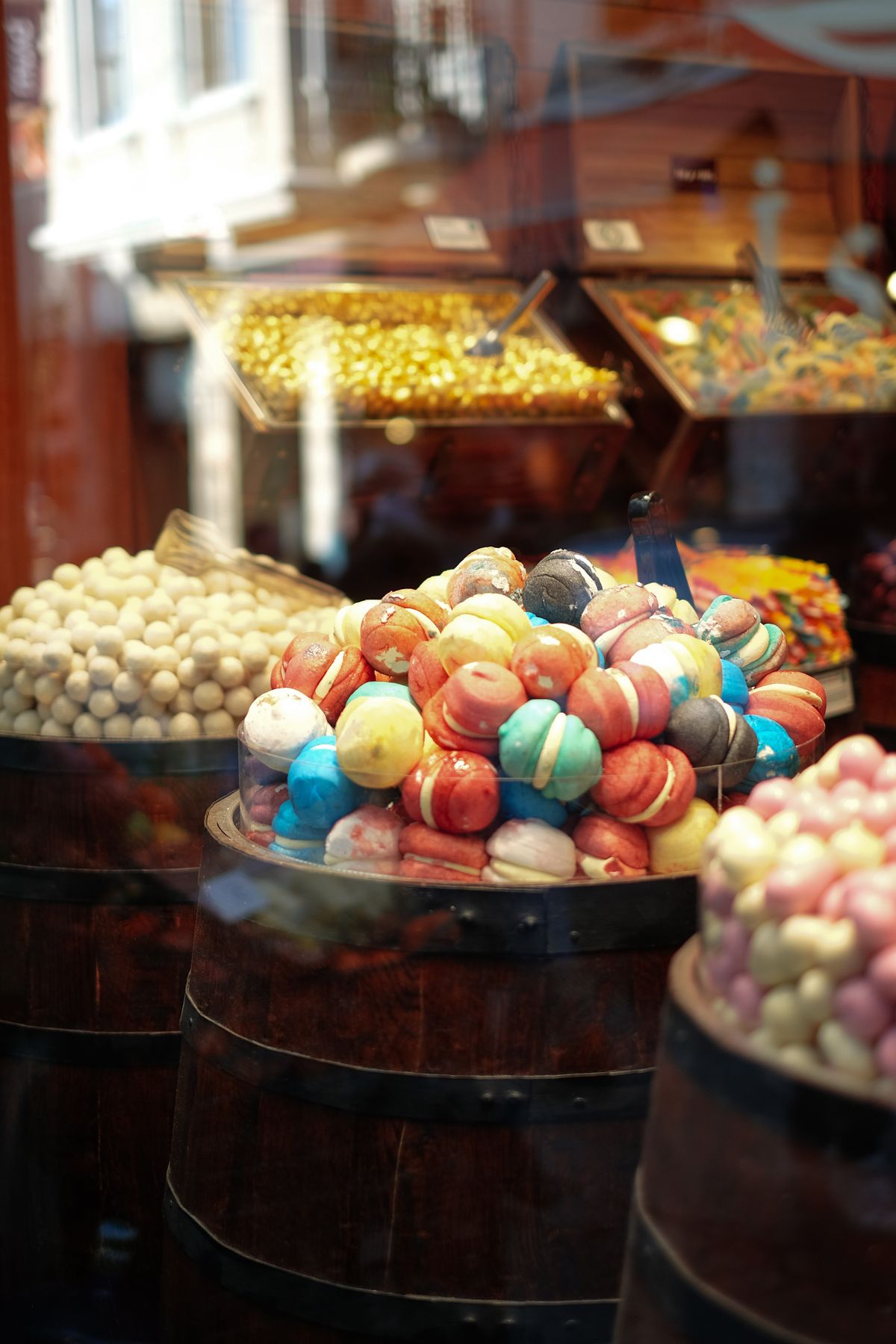 Candy shop barrels