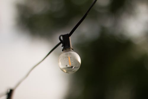 Water in Light Bulb