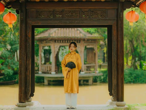 Ảnh lưu trữ miễn phí về cánh cổng, đàn bà, kiến trúc Trung Quốc