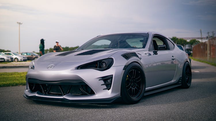 Sport Car On A Road