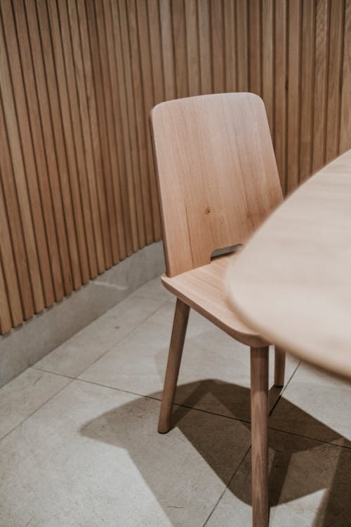 Chair and Table in a Room