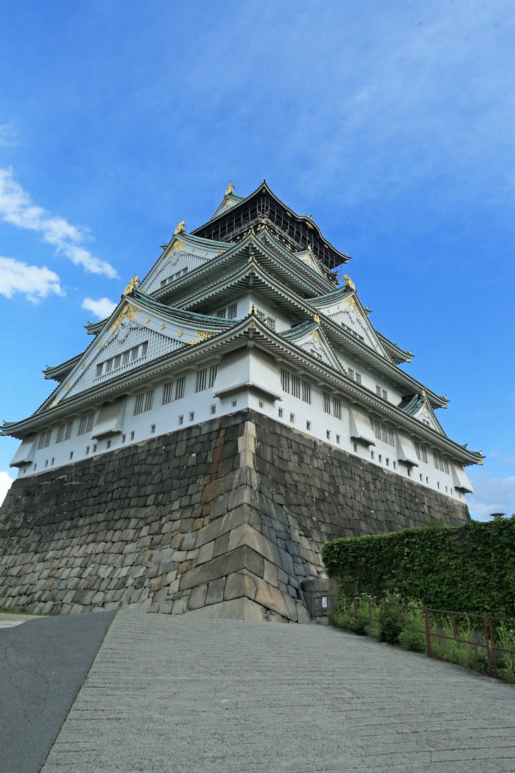 Osaka Castle Museum In Japan