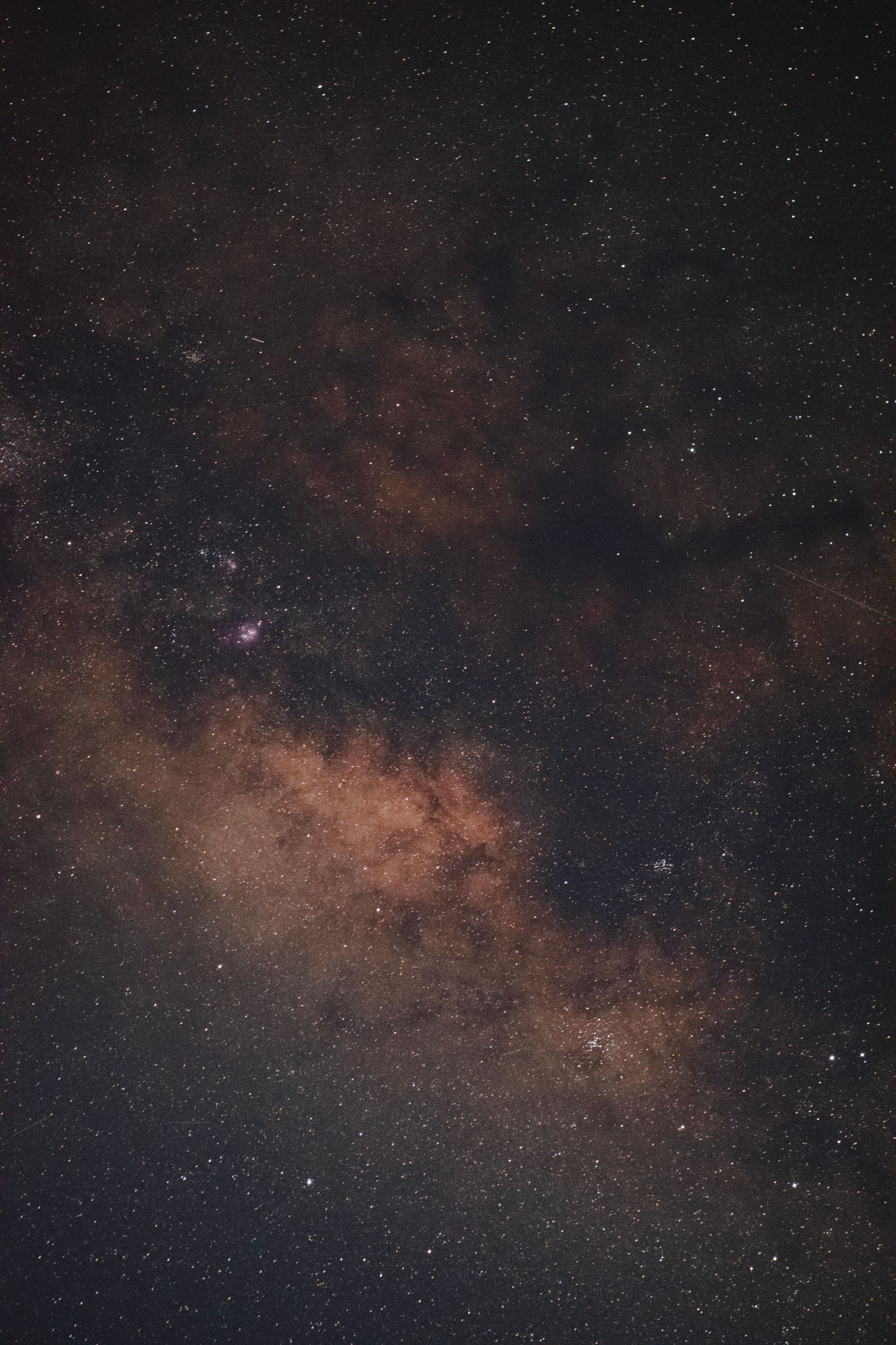 Captivating view of the Milky Way galaxy filled with stars in the night sky, ideal for wallpapers.