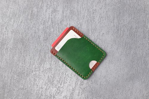 Green Leather Wallet