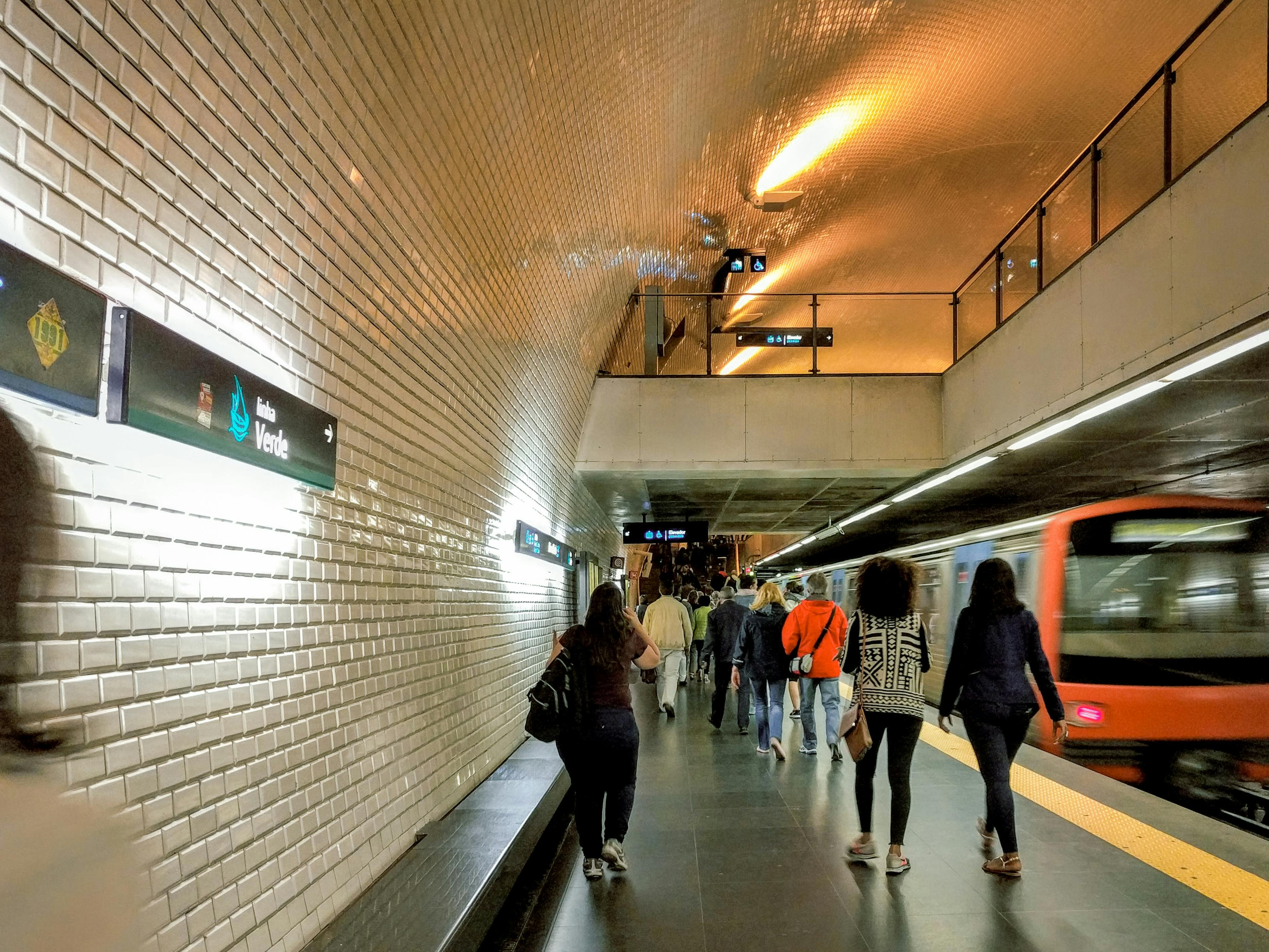 Lisbon metro station · Free Stock Photo