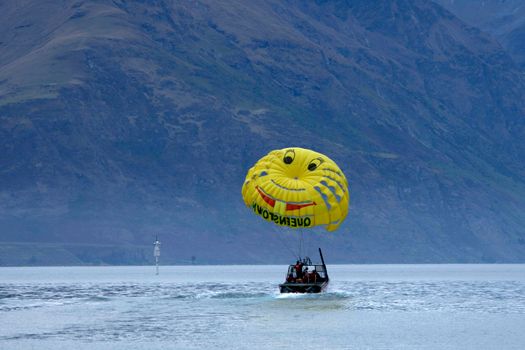 Shotover jet-boat and bungy — New Zealand — Queenstown