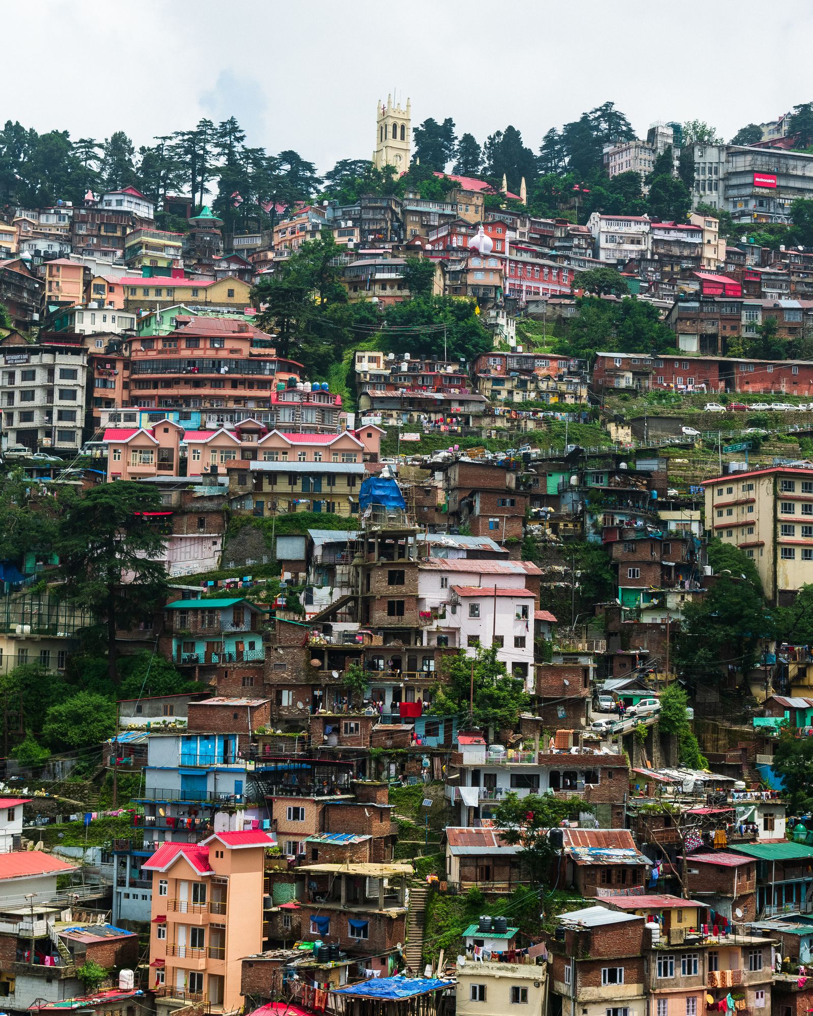Shimla mountain landscape