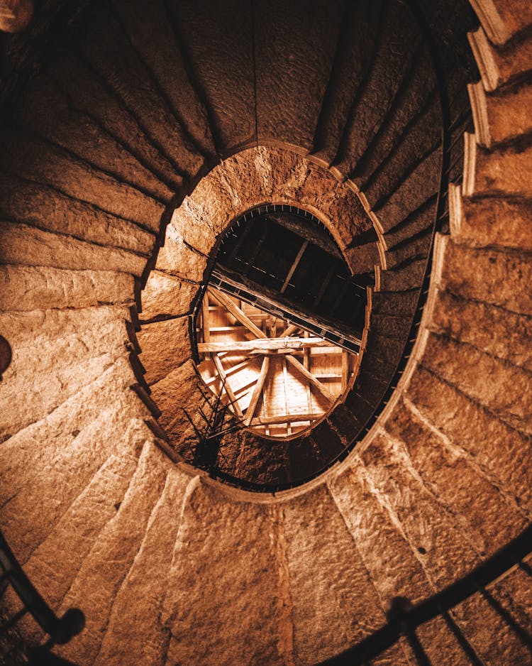 Round Ancient Stairs 