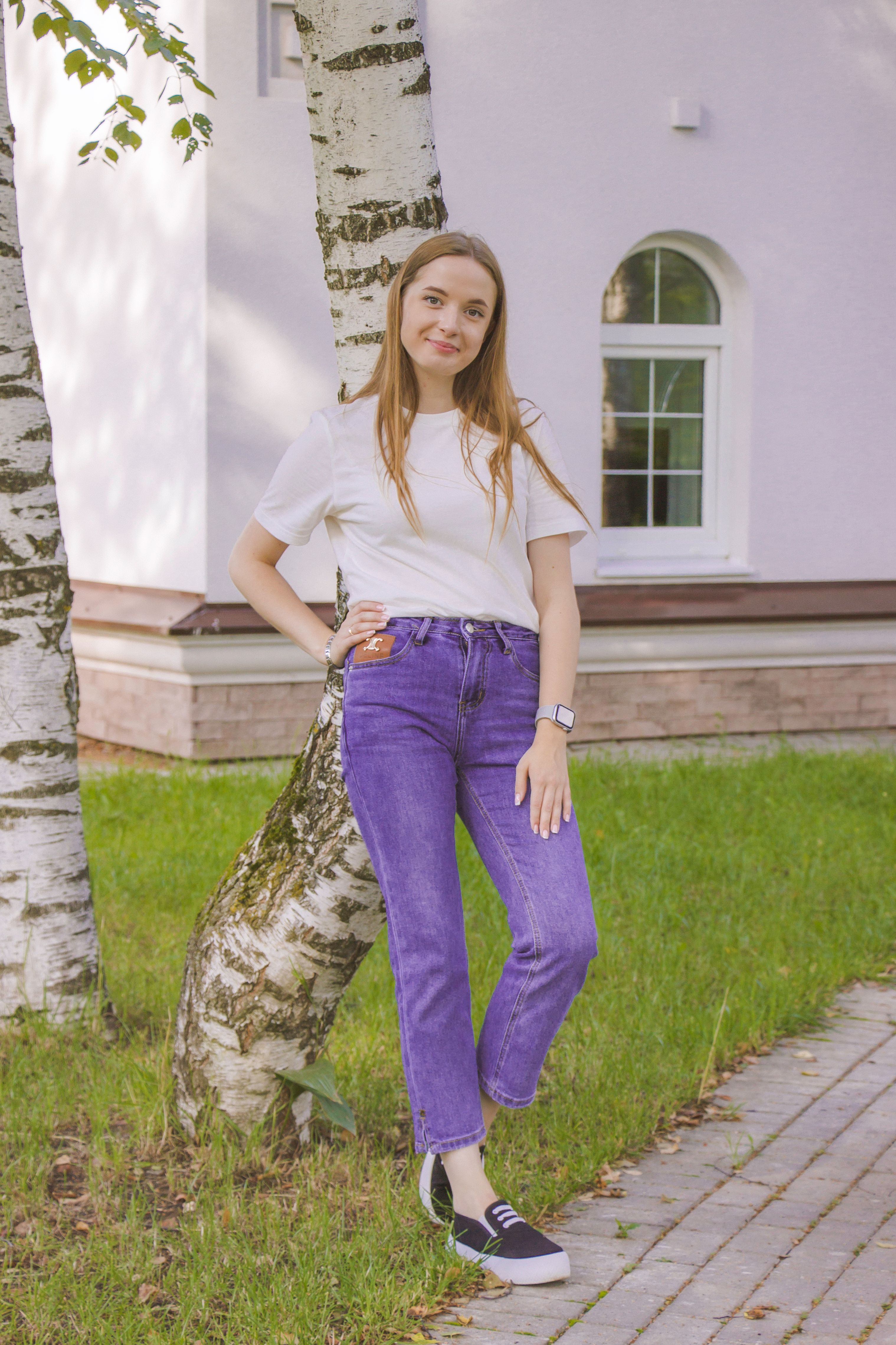Calça Jeans Reta