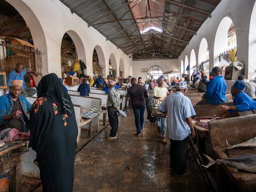 Fish Market in Africa 
