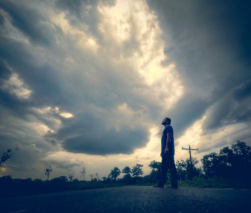 Free stock photo of alone, alone in road, angry