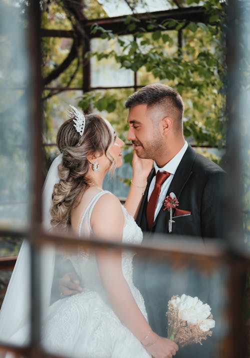 Gratis stockfoto met boeket, bruid, huwelijksfotografie