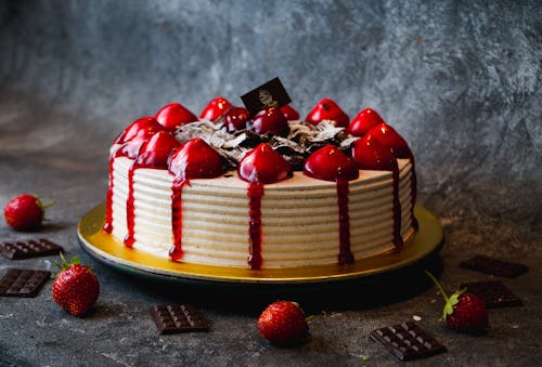 Cake with Fruit