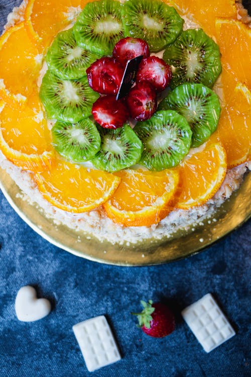 Fruit on Cake