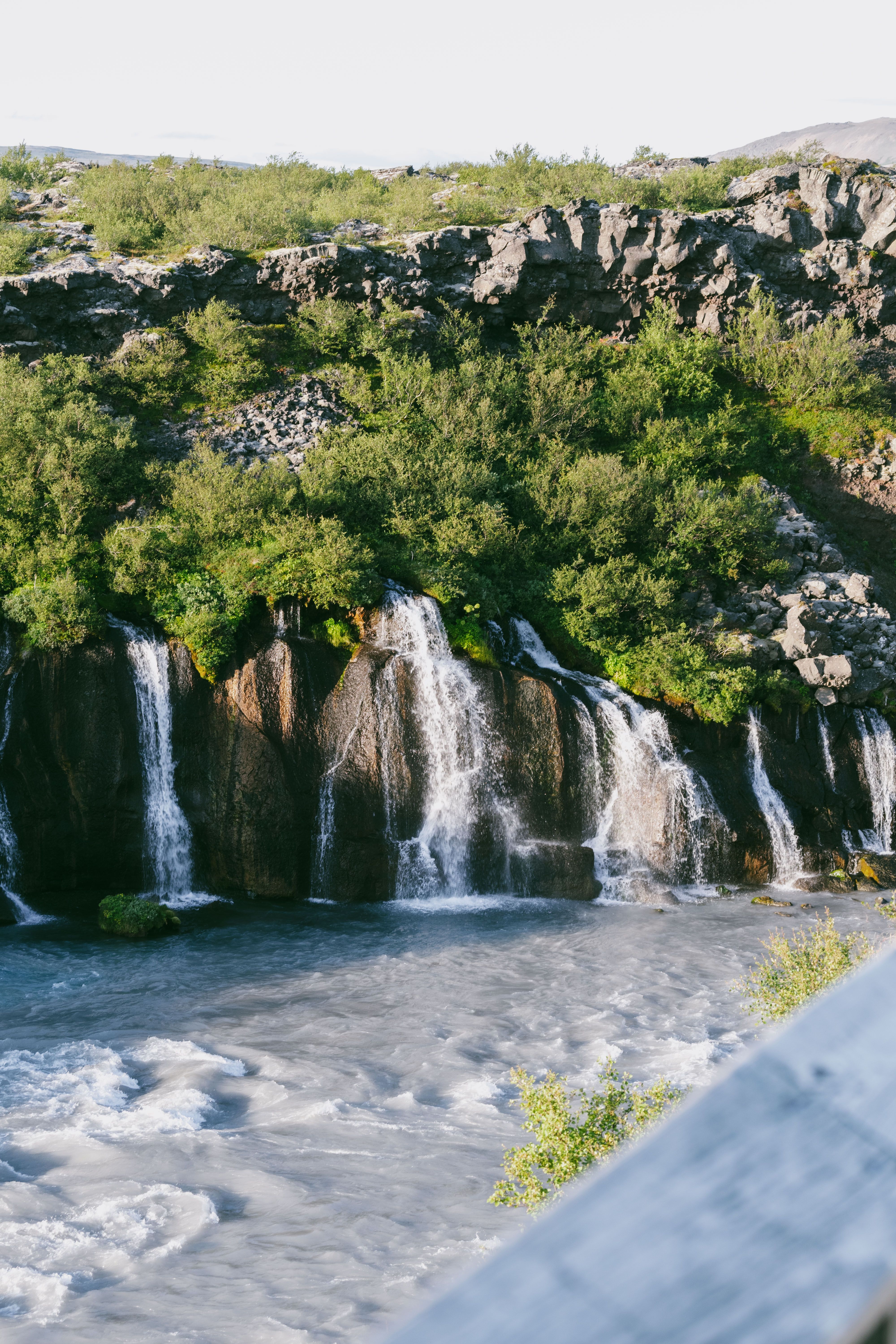 Hraunfossar — photo by Balázs Gábor