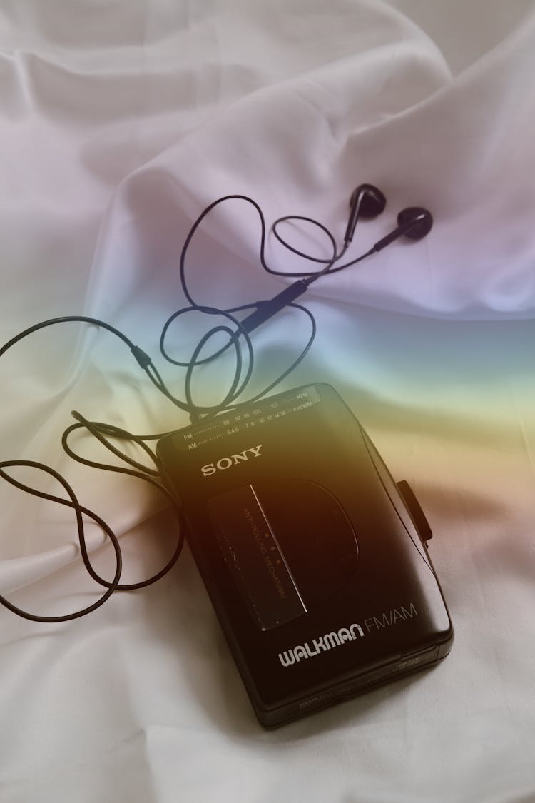 Sony Walkman With Earphones