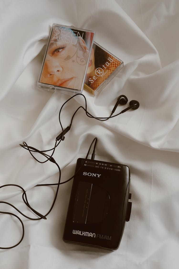 Sony Walkman With Earphones