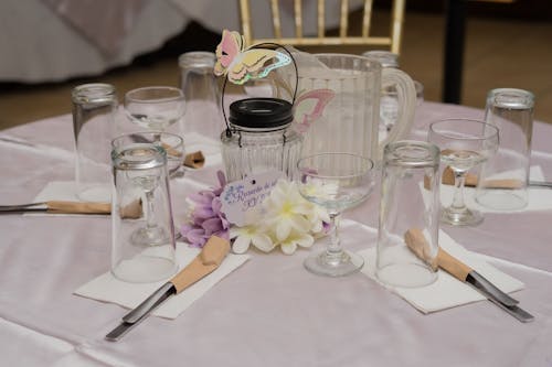 Elegant Table Set for a Reception