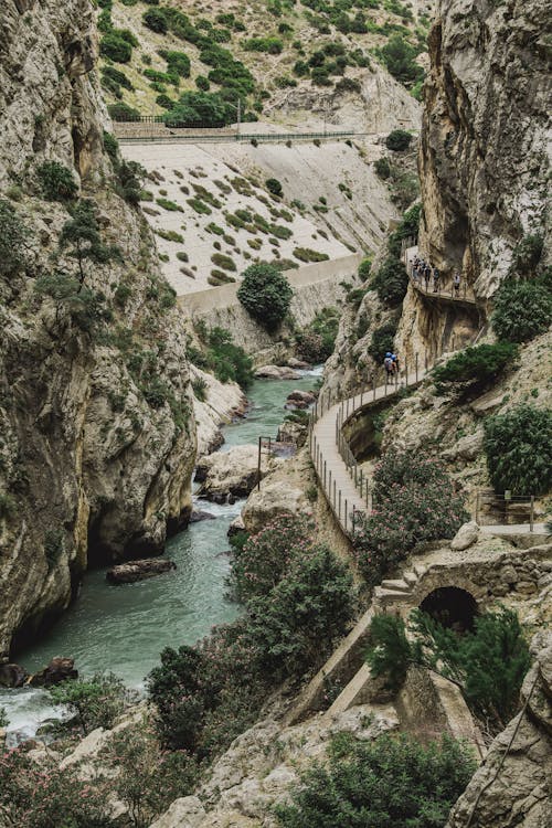 Darmowe zdjęcie z galerii z caminito del rey, chodzenie, hiszpania