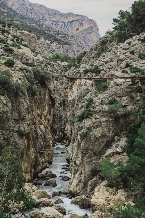 Fotos de stock gratuitas de ardales, barranco, caminito del rey