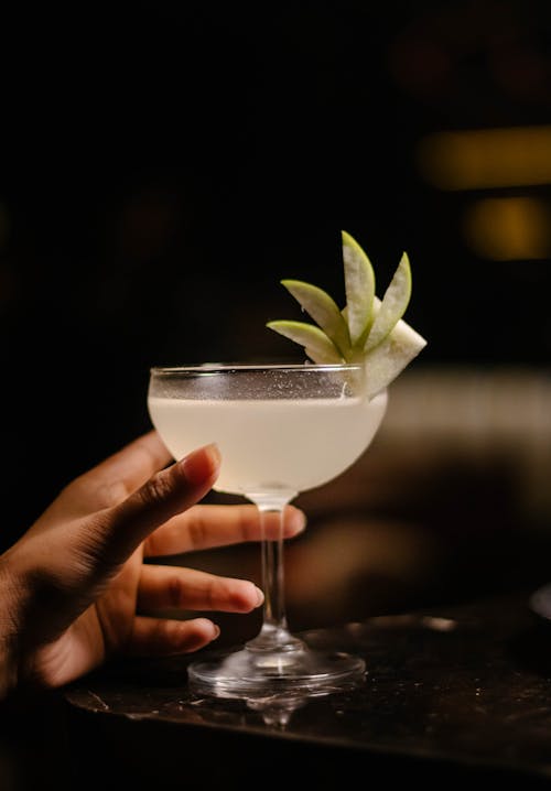 Woman Hand Holding Cocktail
