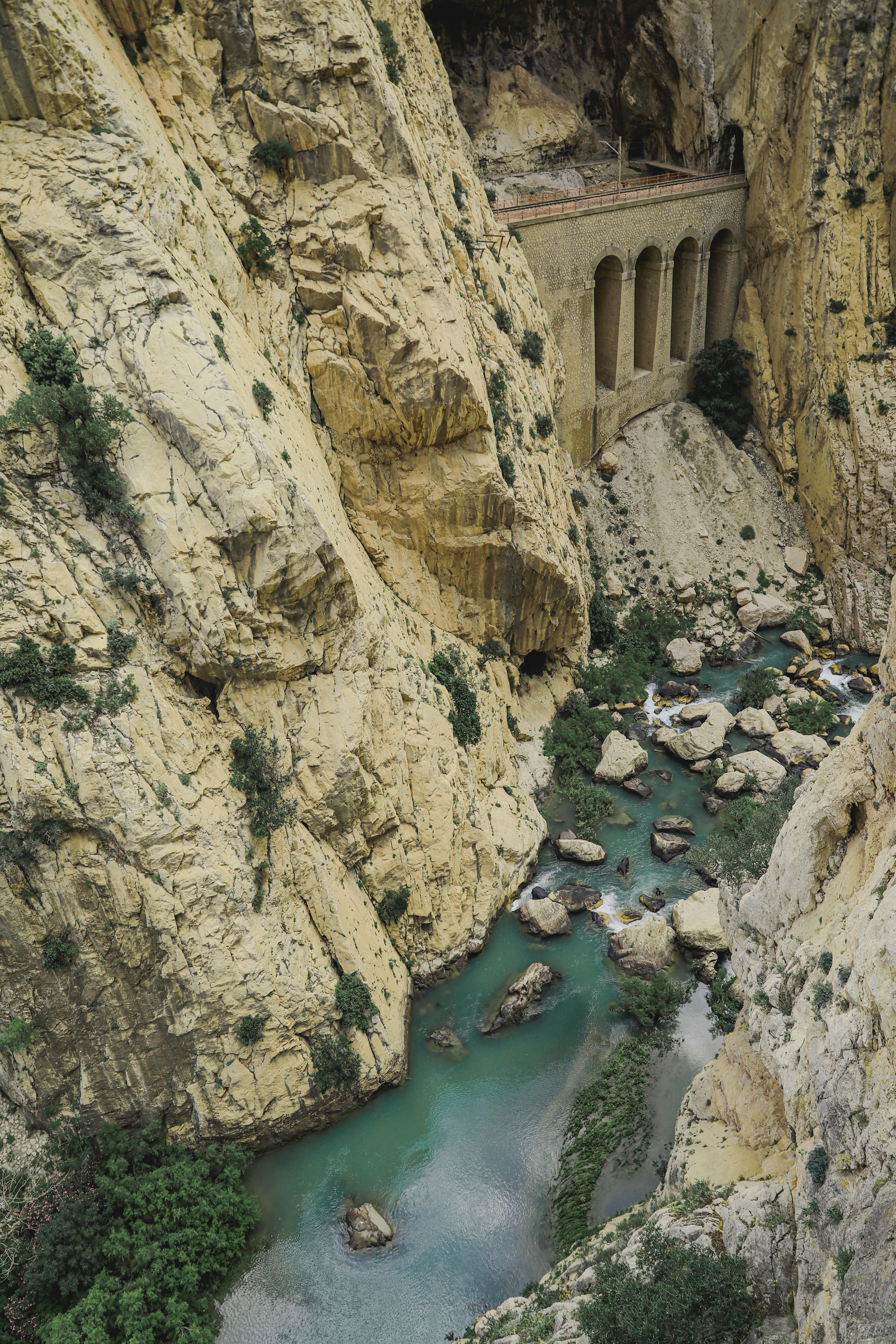 river in caminito del rey ardales spain