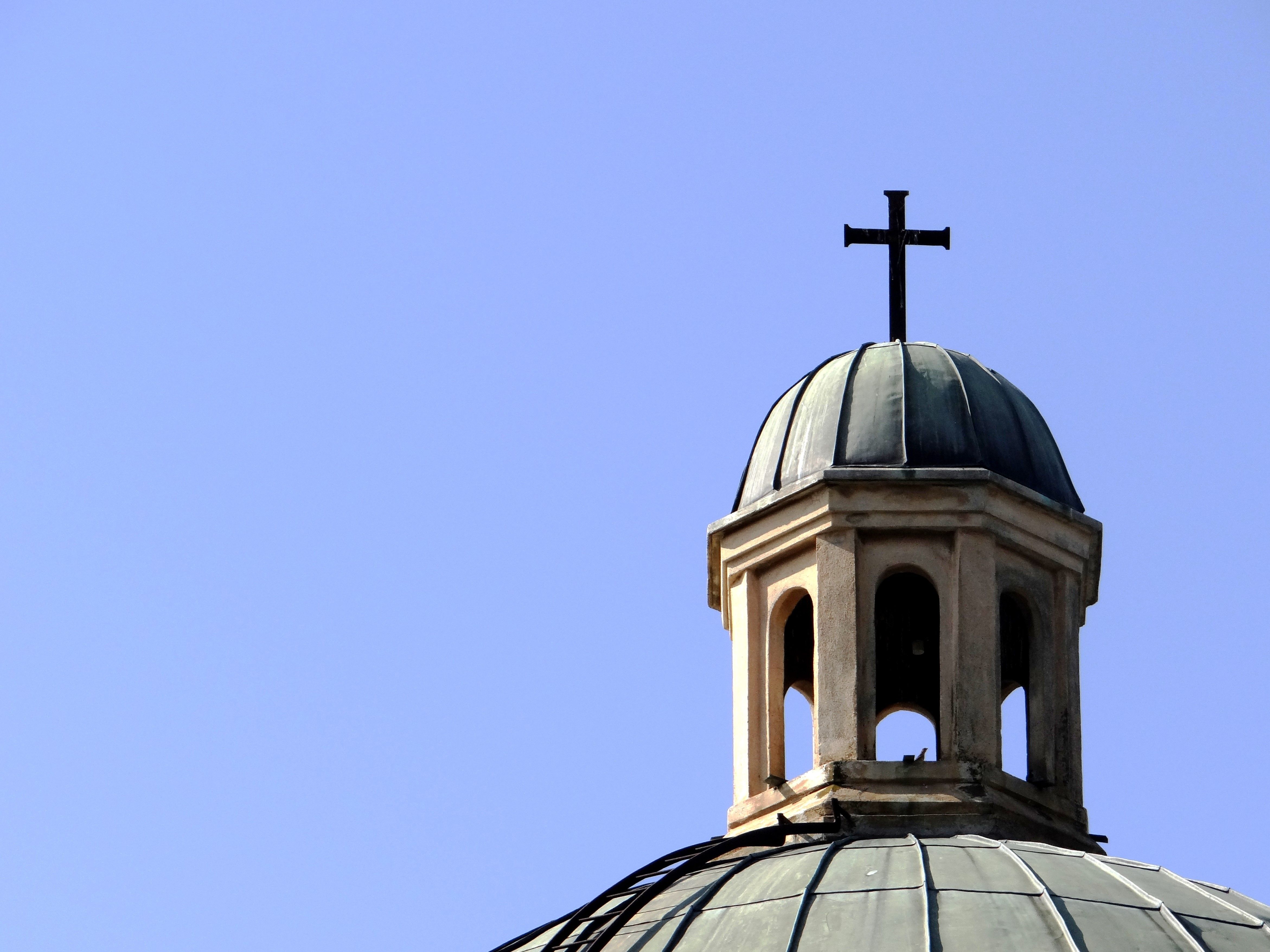 Cross on the Roof of a Church · Free Stock Photo