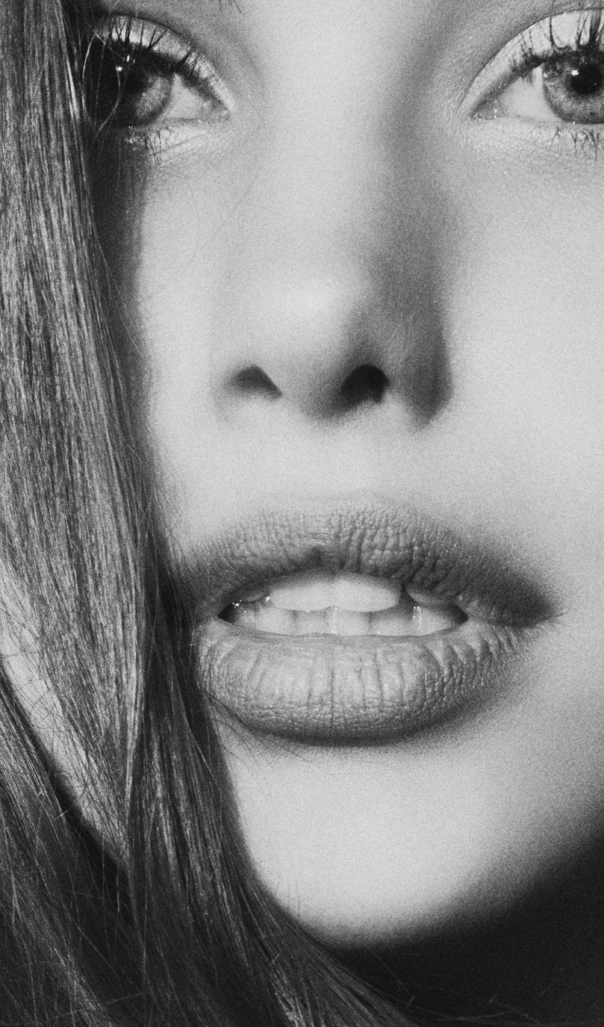 Black and White Portrait of a Young Woman · Free Stock Photo