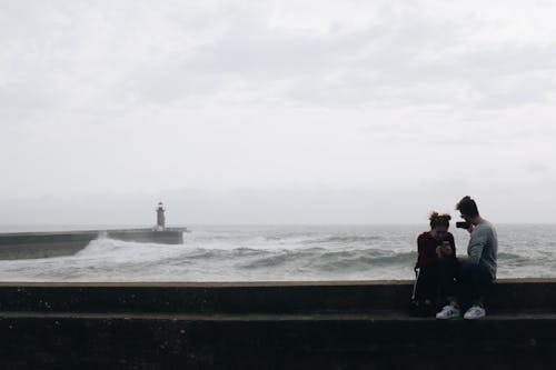 Безкоштовне стокове фото на тему «бурхливе море, Буря, горизонт»