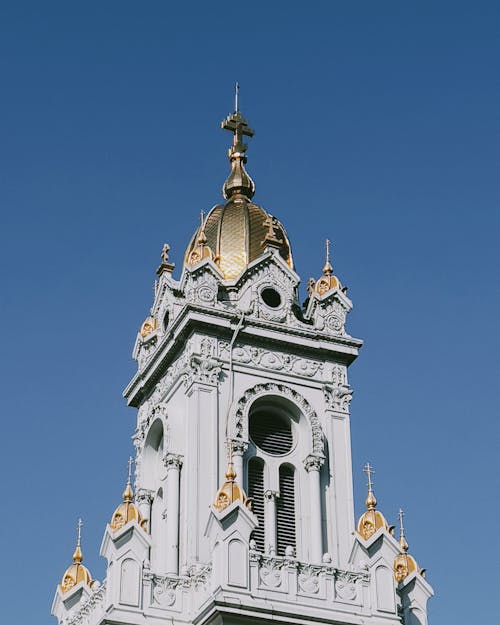 Gratis stockfoto met attractie, blauwe lucht, Bulgaarse Sint-Stefanuskerk