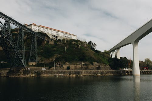 Δωρεάν στοκ φωτογραφιών με vila nova de gaia, γέφυρα infante, μνημεία