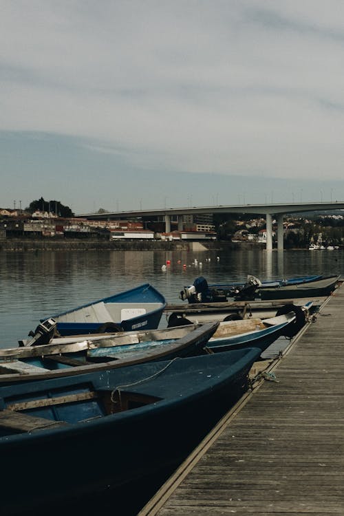 Boats on the River in the City