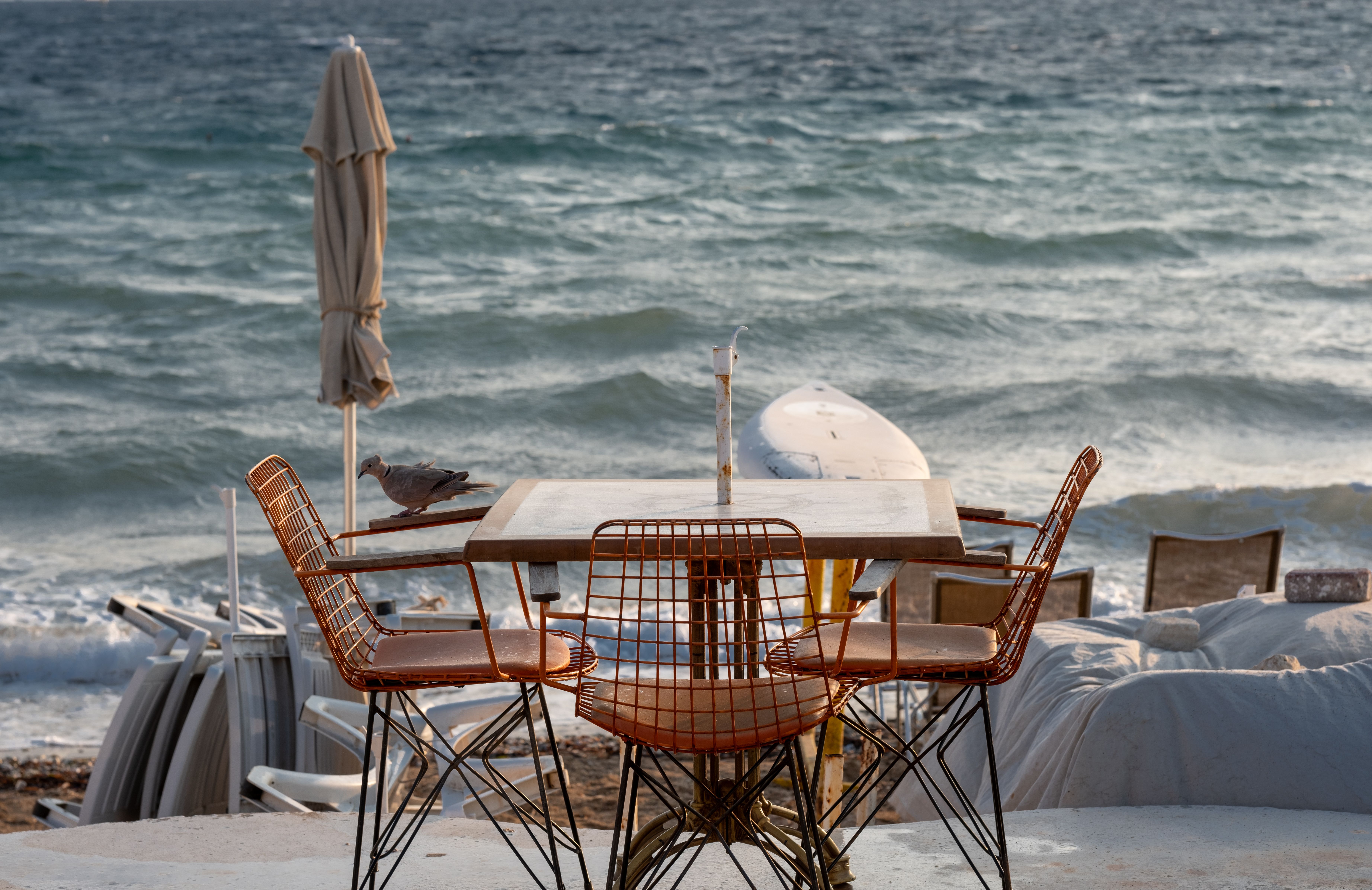 Table on Sea Shore · Free Stock Photo