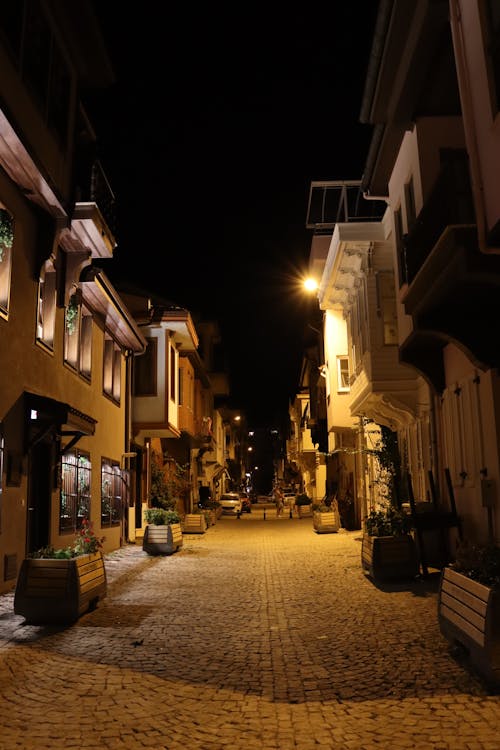 Street in a City by Night 