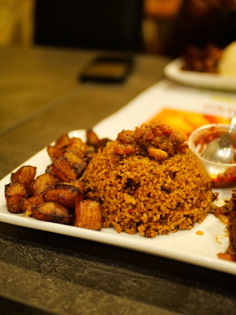 Riz au poisson et légumes, exemple de plat