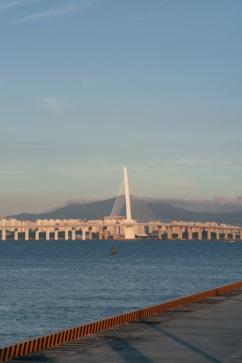 View of the Shenzhen Bay Bridge