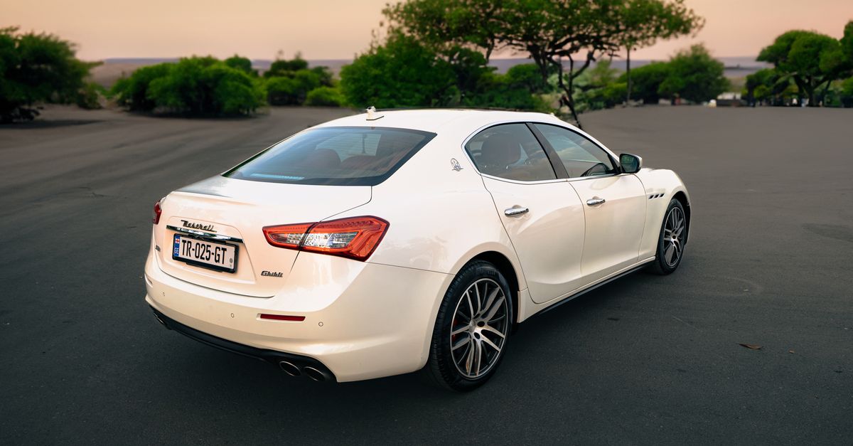 Professional Automotive Studio Photos