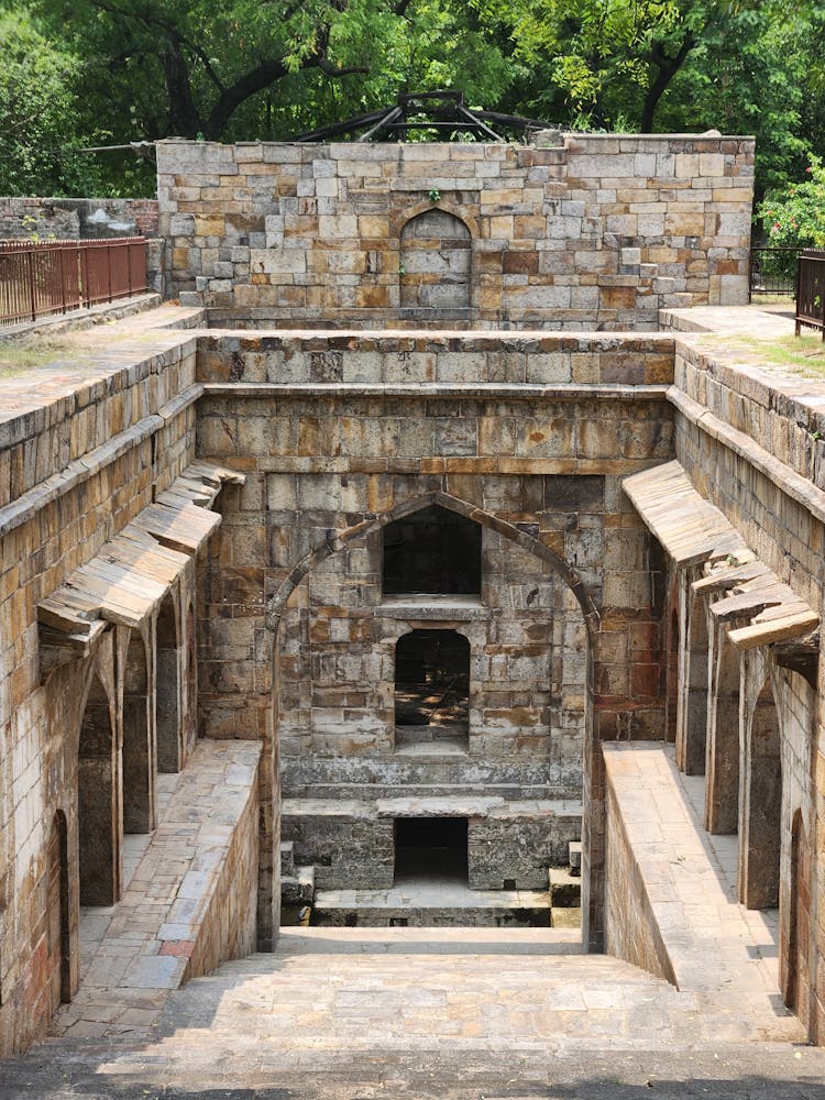 Stairs In Red Fort Baoli 