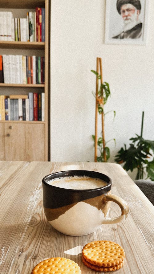 A Cup of Coffee on a Table
