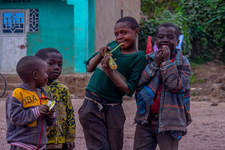 Group Of Children 