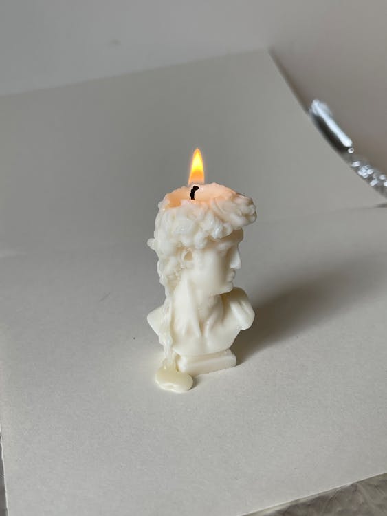 Melting Wax Candle · Free Stock Photo