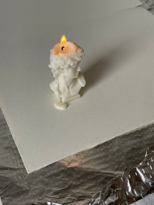 Melting Wax Candle · Free Stock Photo